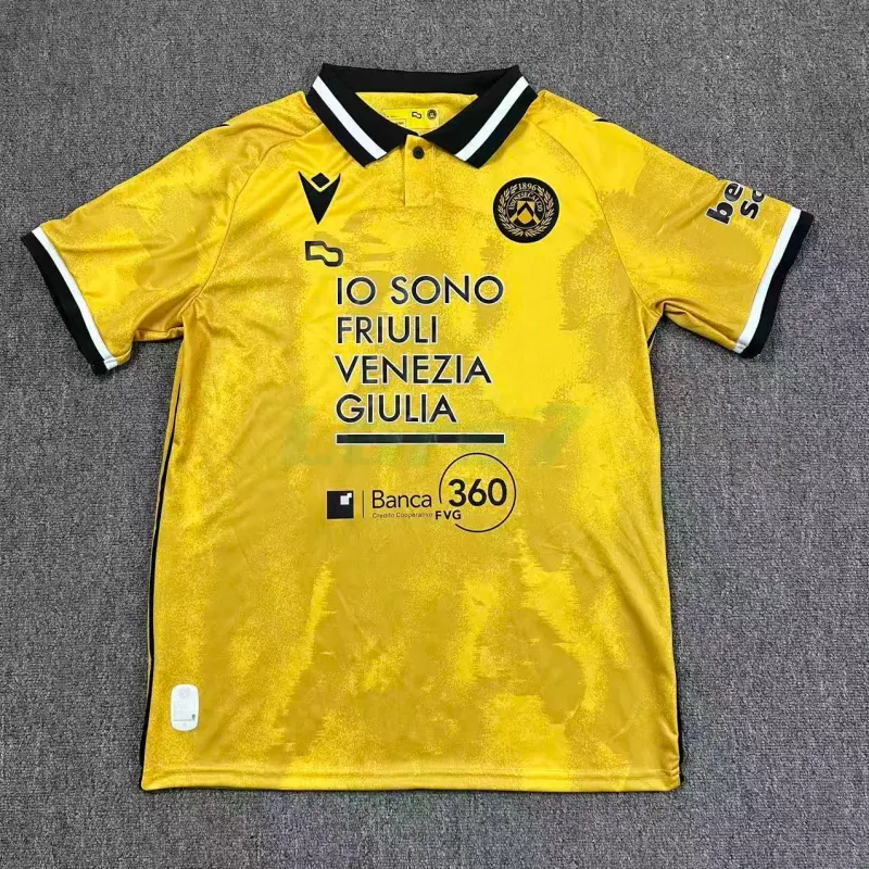 Camiseta Udinese Calcio 3ª Equipación 2025/2026 Amarillo