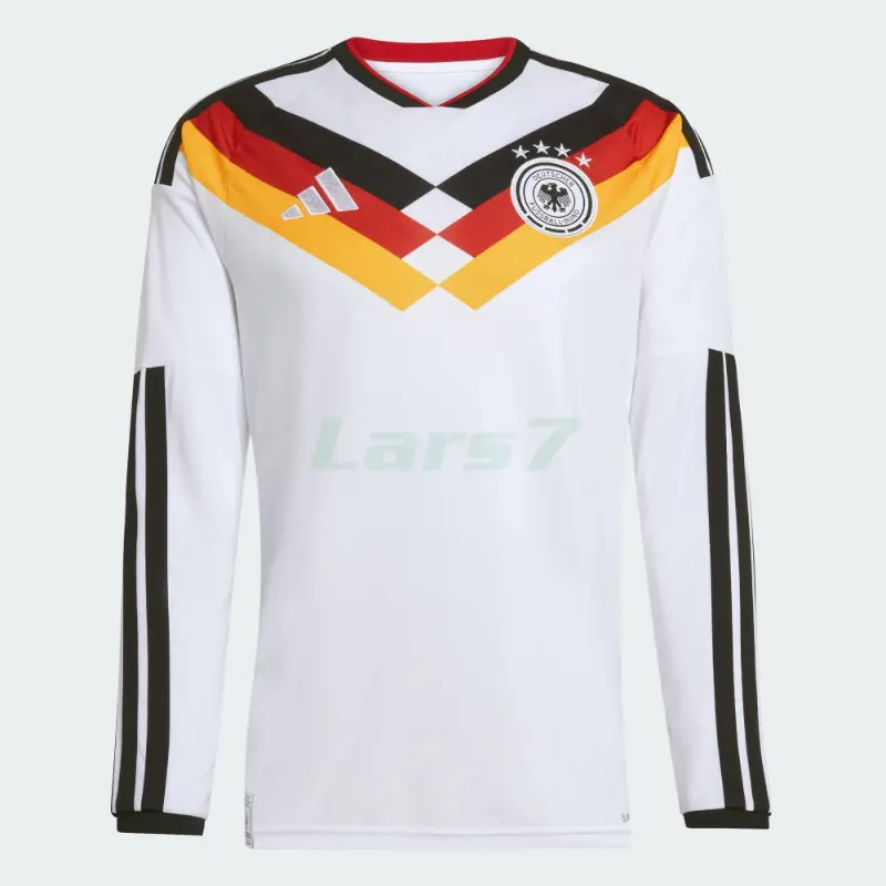 Camiseta Alemania 1ª Equipación Mundial 2026 ML Blanco