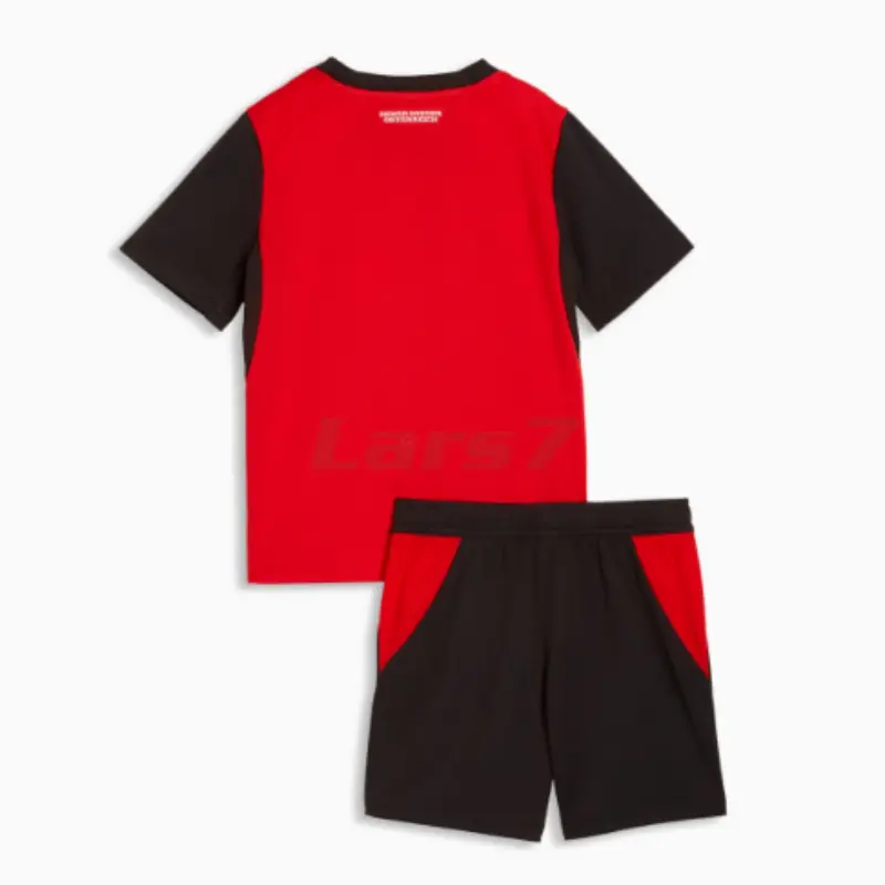 Camiseta Austria 1ª Equipación Mundial 2026 Rojo Niño Kit