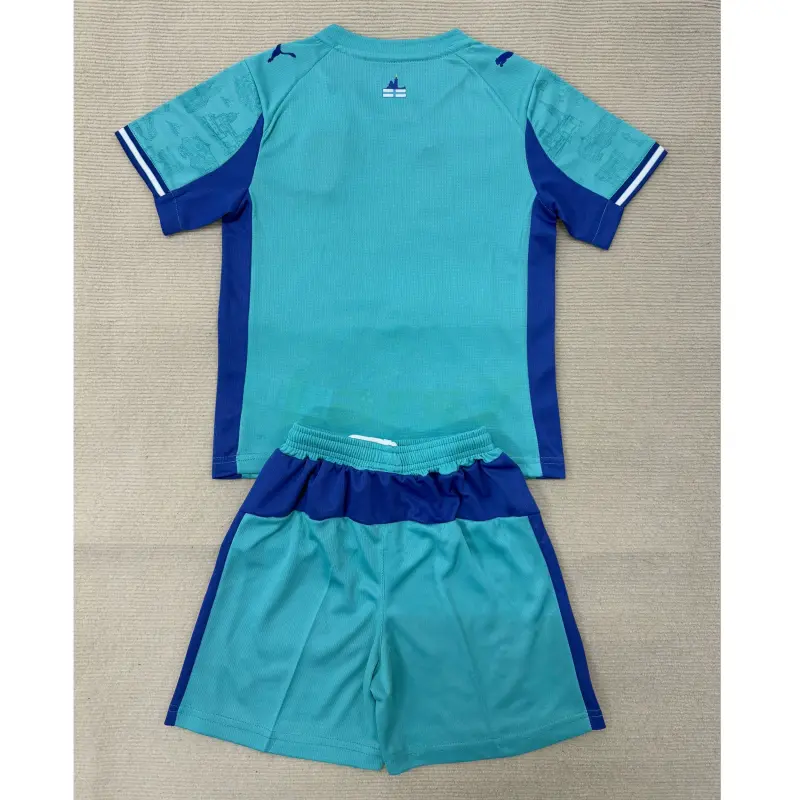 Camiseta de Portero Olympique Marsella 2025/2026 Turquesa Niño Kit