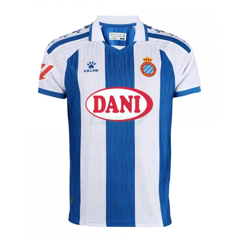 Camiseta Espanyol 1ª Equipación 2025/2026 con Parche La Liga