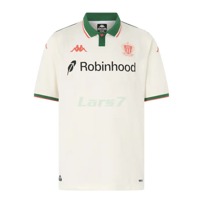Camiseta OCG Nice 2ª Equipación 2025/2026 Blanco
