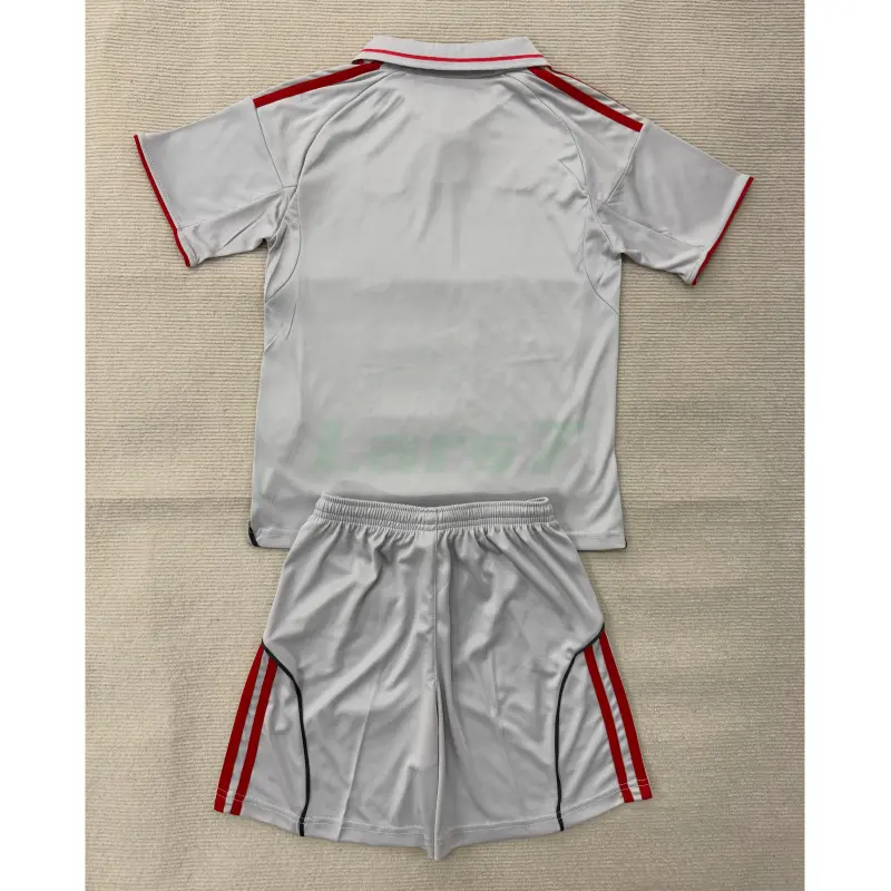 Camiseta Olympique De Lyon 3ª Equipación 2025/2026 Gris Niño Kit