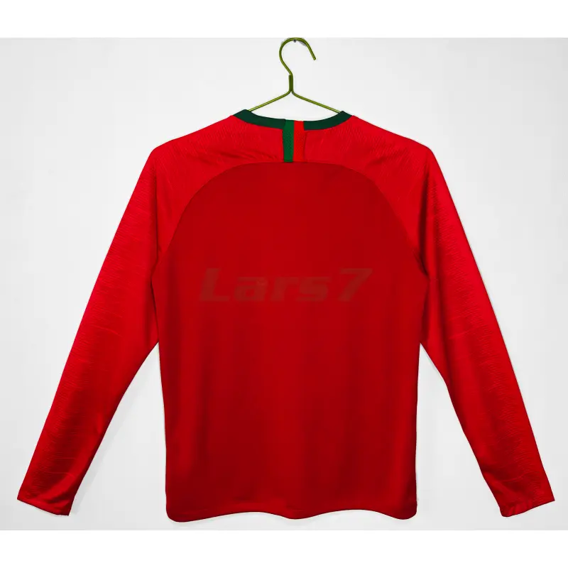 Camiseta Portugal 1ª Equipación Retro 2018 ML Rojo
