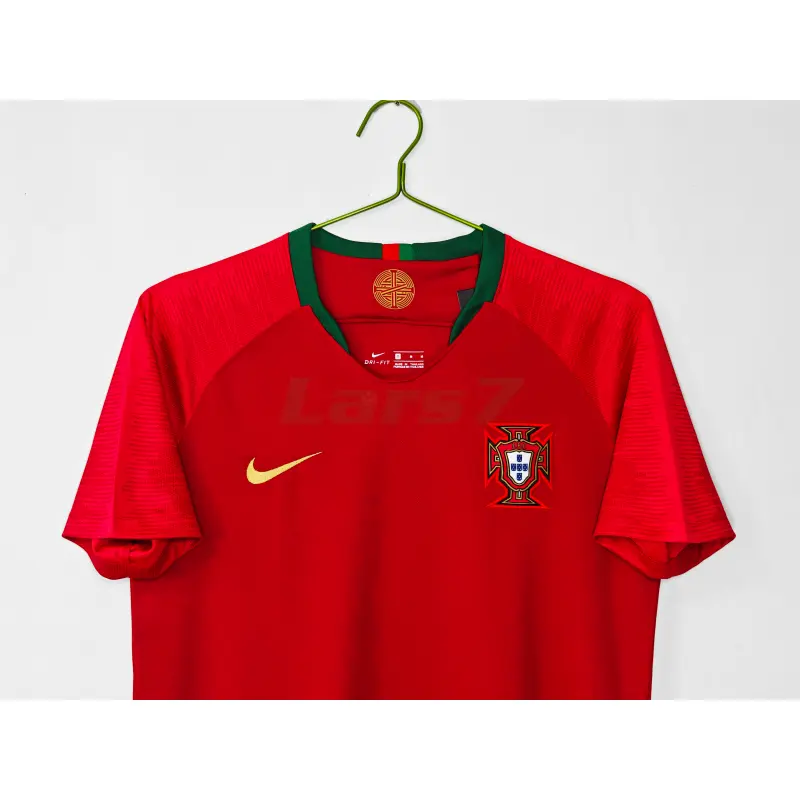 Camiseta Portugal 1ª Equipación Retro 2018 Rojo