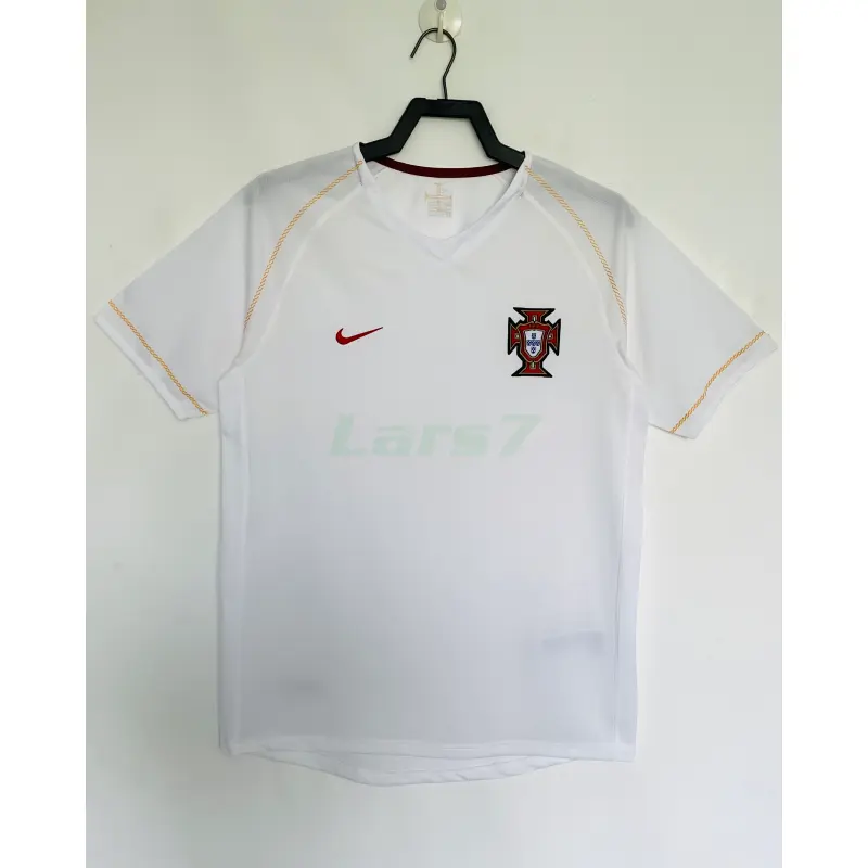 Camiseta Portugal 3ª Equipación Retro 2006 Blanco