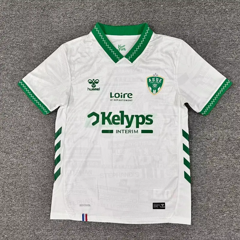 Camiseta Saint-Étienne 2ª Equipación 2025/2026 Blanco