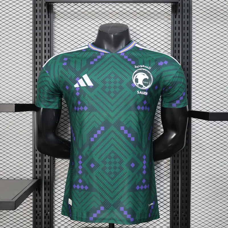 Camiseta Saudi Arabia 1ª Equipación 2026 Verde (EDICIÓN JUGADOR)