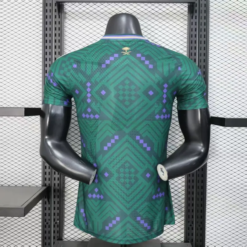 Camiseta Saudi Arabia 1ª Equipación 2026 Verde (EDICIÓN JUGADOR)
