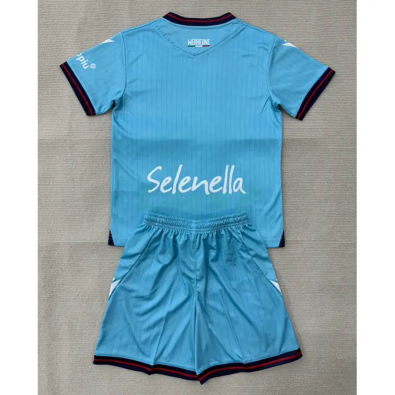 Camiseta Bologna 3ª Equipación 2025/2026 Azul Claro Niño Kit
