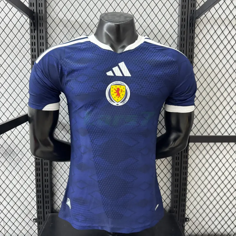 Camiseta Escocia 1ª Equipación Mundial 2026 Azul (EDICIÓN JUGADOR)
