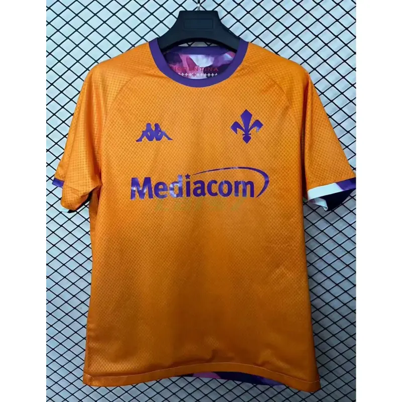 Camiseta Fiorentina 4ª Equipación 2025/2026 Naranja/Morado