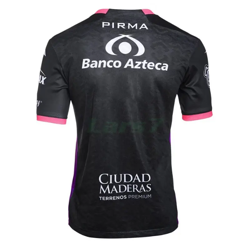 Camiseta Puebla 2ª Equipación 2025/2026 Negro/Rosa