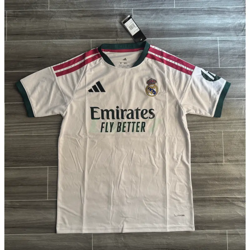 Camiseta Real Madrid 2026/2027 Blanco con Parche HP