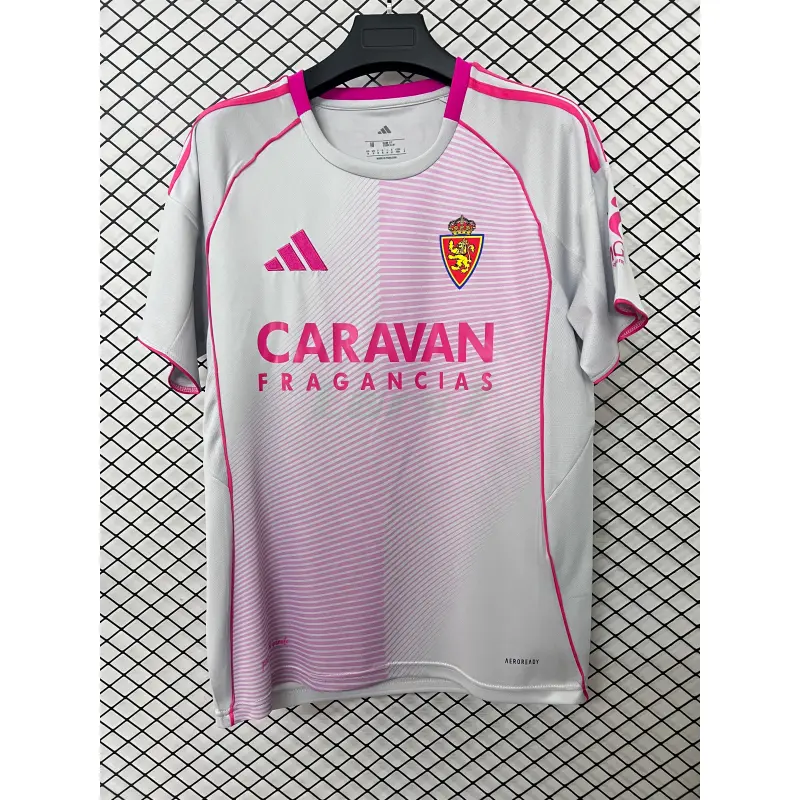 Camiseta Real Zaragoza 4ª Equipación 2025/2026 Rosa