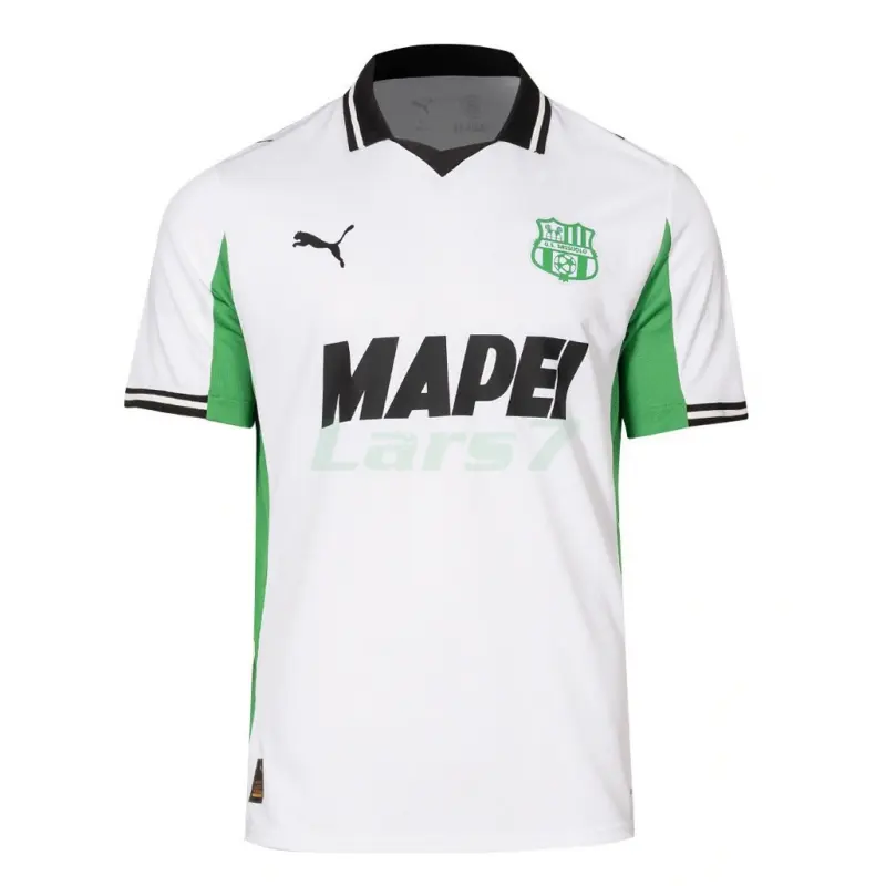 Camiseta Sassuolo 2ª Equipación 2025/2026 Blanco/Verde