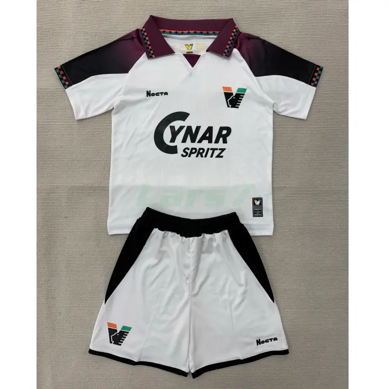 Camiseta Venezia FC 2ª Equipación 2025/2026 Beige/Rojo Oscuro