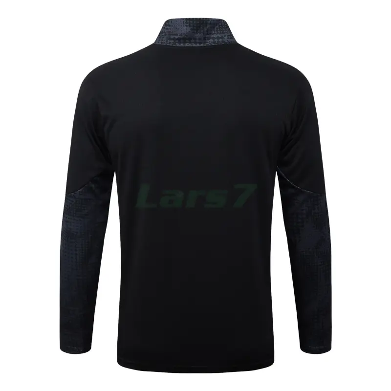 Sudadera De Entrenamiento AC Milan 2025/2026 Negro/Rojo con Estampado