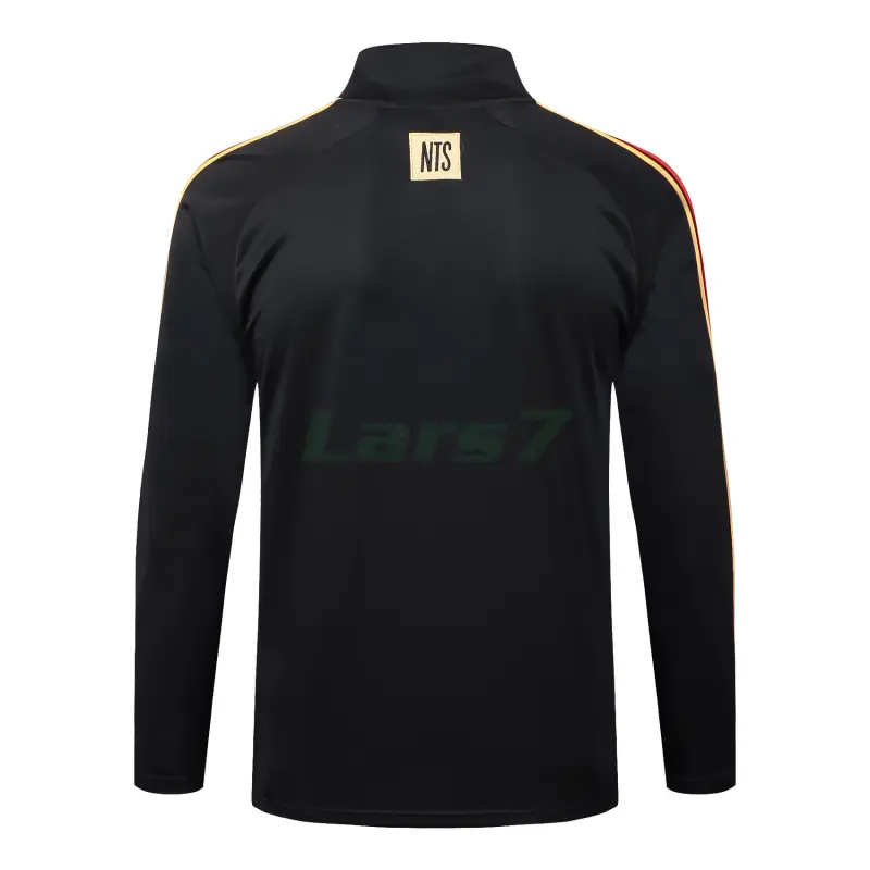 Sudadera De Entrenamiento Arsenal 2025/2026 Negro Versión Retro