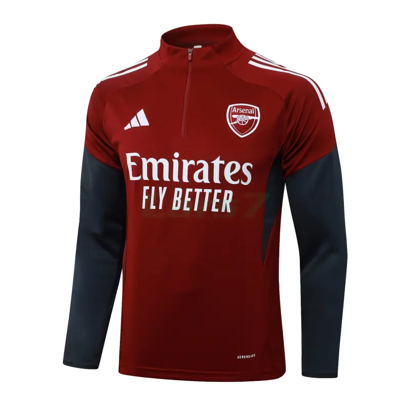 Sudadera De Entrenamiento Arsenal 2025/2026 Rojo/Azul Marino