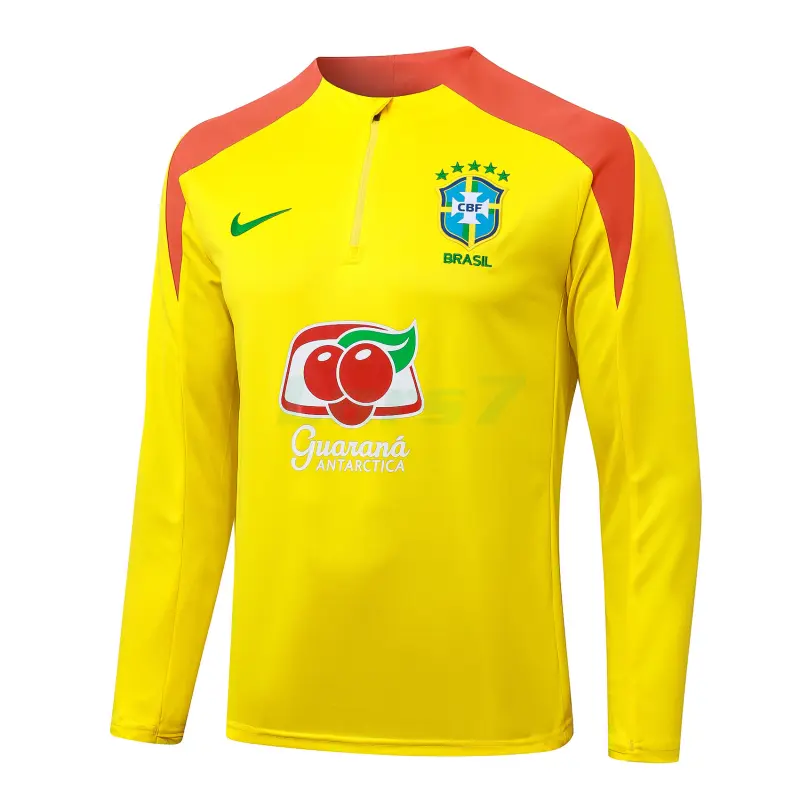 Sudadera De Entrenamiento Brasil 2025/2026 Amarillo