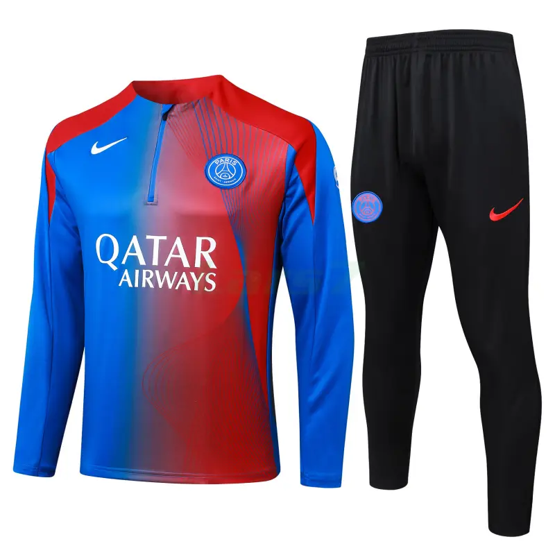Sudadera De Entrenamiento PSG 2025/2026 Kit Azul/Rojo