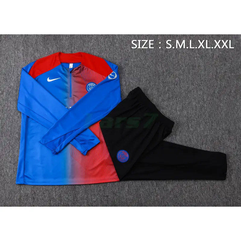 Sudadera De Entrenamiento PSG 2025/2026 Kit Azul/Rojo