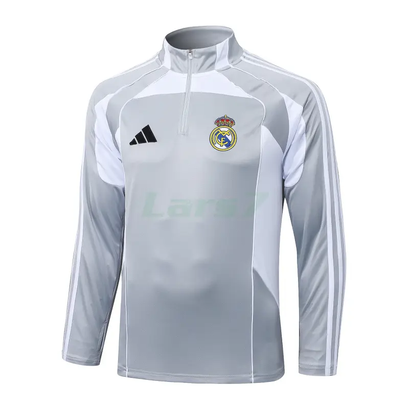 Sudadera De Entrenamiento Real Madrid 2025/2026 Gris