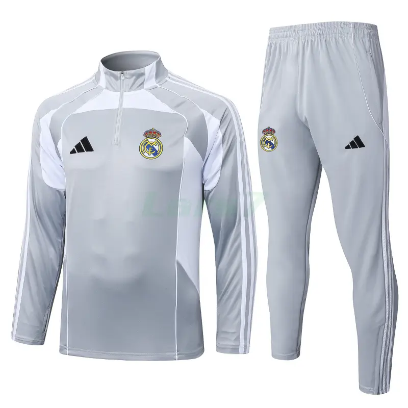 Sudadera De Entrenamiento Real Madrid 2025/2026 Kit Gris