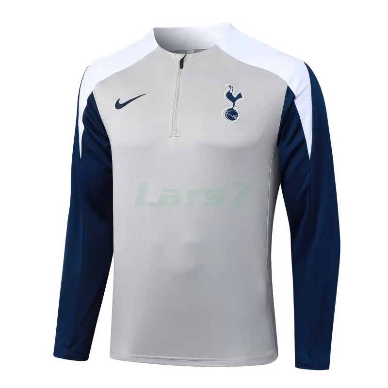 Sudadera De Entrenamiento Tottenham Hotspur 2025/2026 Gris/Azul Marino