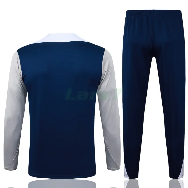 Sudadera De Entrenamiento Tottenham Hotspur 2025/2026 Kit Azul Marino/Gris