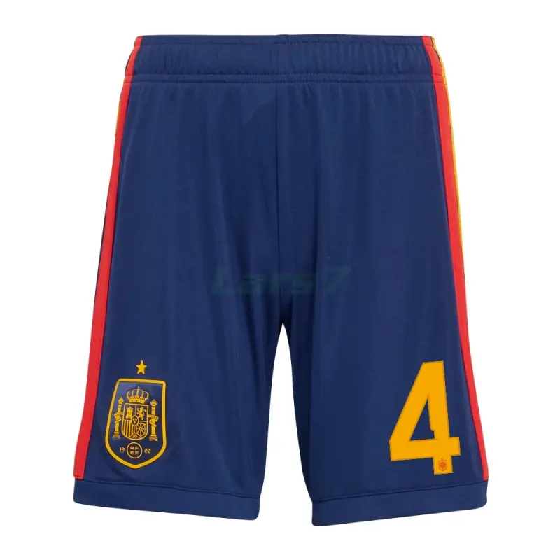 Camiseta Cubarsí 4 España 1ª Equipación 2026 ML Rojo/Azul