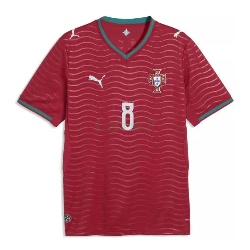 Camiseta B.Fernandez 8 Portugal 1ª Equipación 2026 Rojo