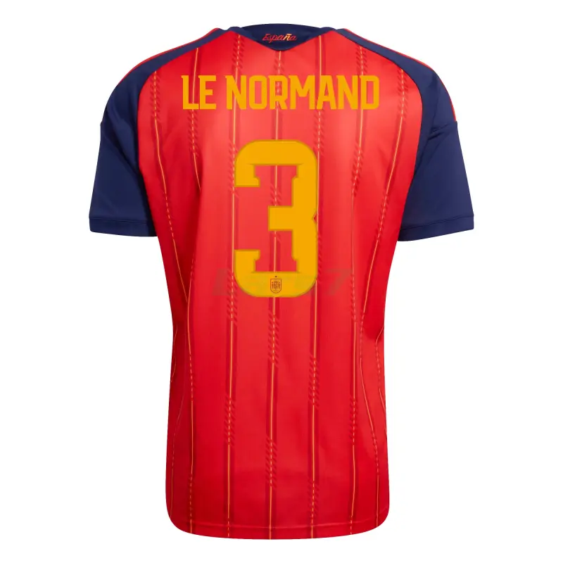 Camiseta Le Normand 3 España 1ª Equipación 2026 Rojo/Azul