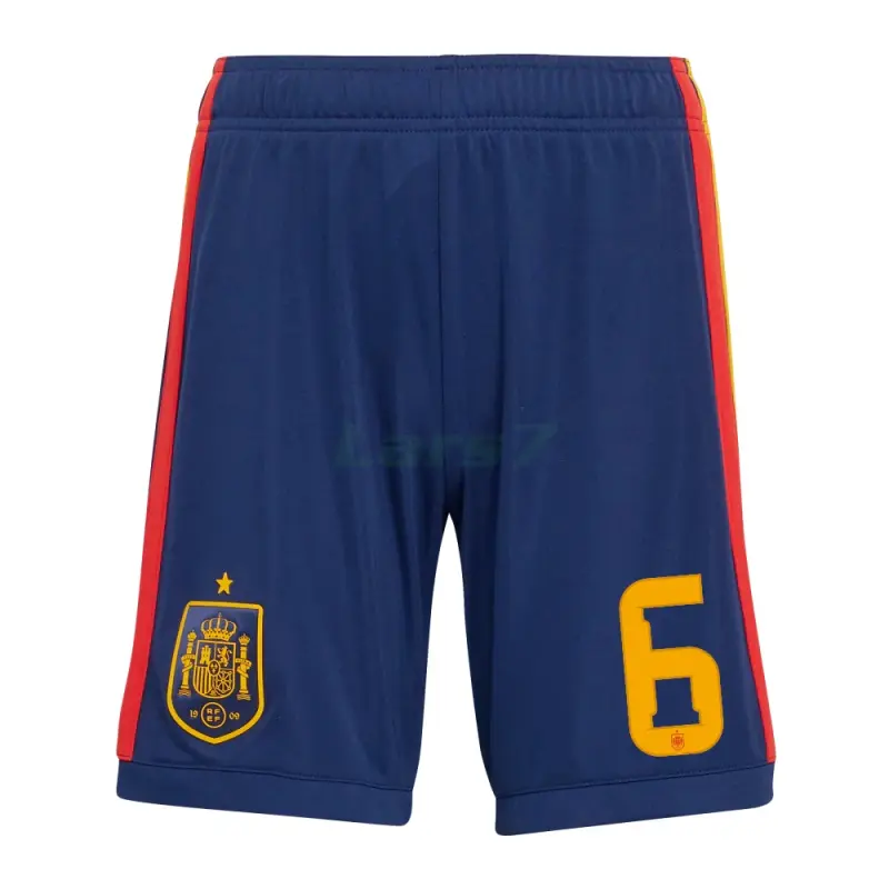 Camiseta Merino 6 España 1ª Equipación 2026 ML Rojo/Azul