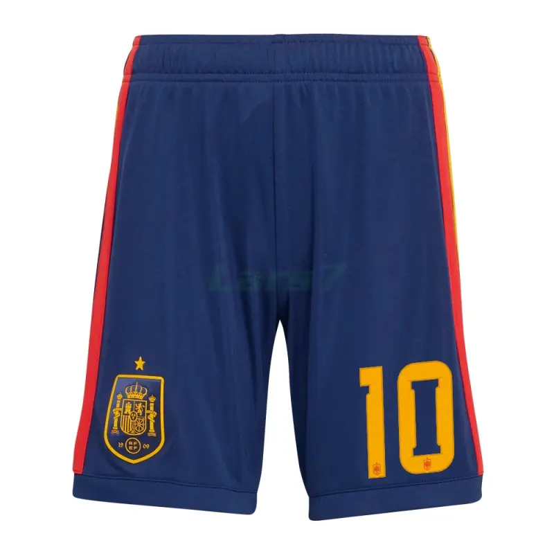 Camiseta Olmo 10 España 1ª Equipación 2026 ML Rojo/Azul