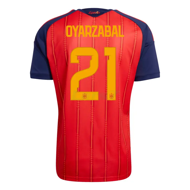 Camiseta Oyarzabal 21 España 1ª Equipación 2026 Rojo/Azul
