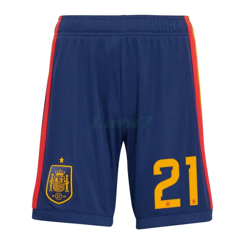 Camiseta Oyarzabal 21 España 1ª Equipación 2026 ML Rojo/Azul