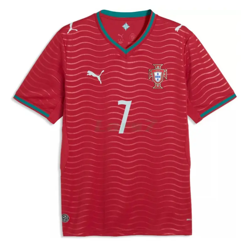 Camiseta Ronaldo 7 Portugal 1ª Equipación Mundial 2026 Rojo