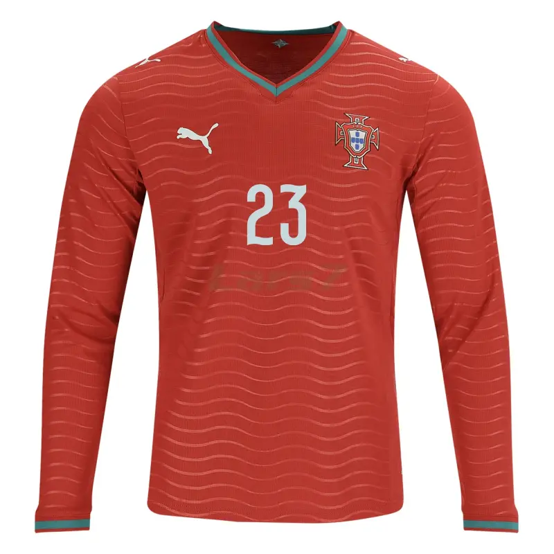 Camiseta Vitinha 23 Portugal 1ª Equipación 2026 ML Rojo