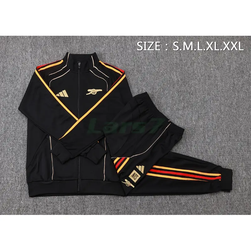 Chaqueta Arsenal 2025/2026 Negro Versión Retro