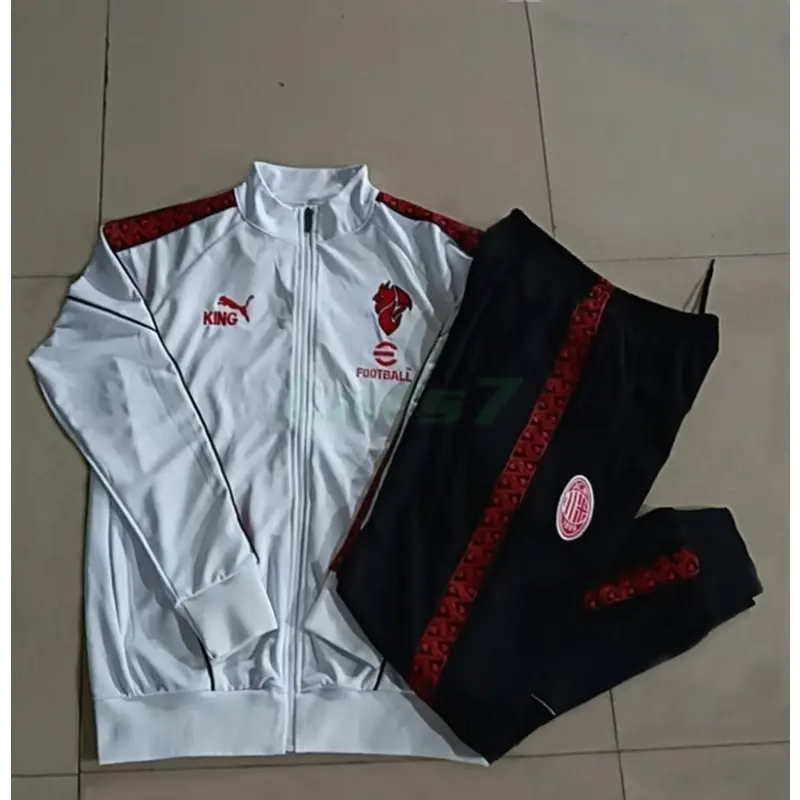Chaqueta AC Milan 2025/2026 Blanco/Rojo
