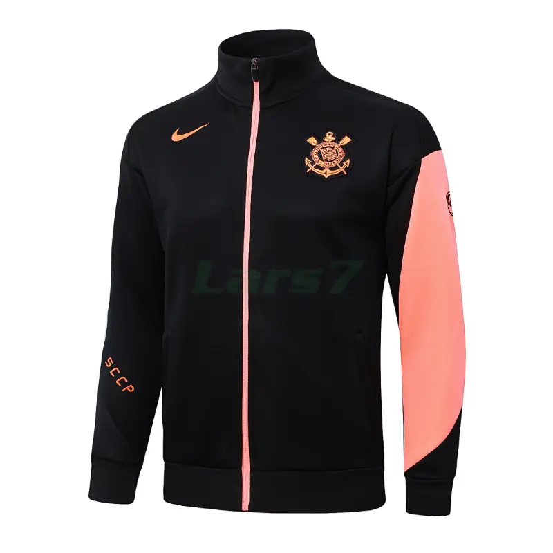 Chaqueta Corinthians 2025/2026 Negro/Naranja