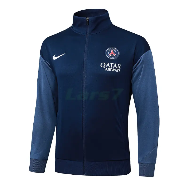 Chaqueta PSG 2025/2026 Azul Marino/Gris