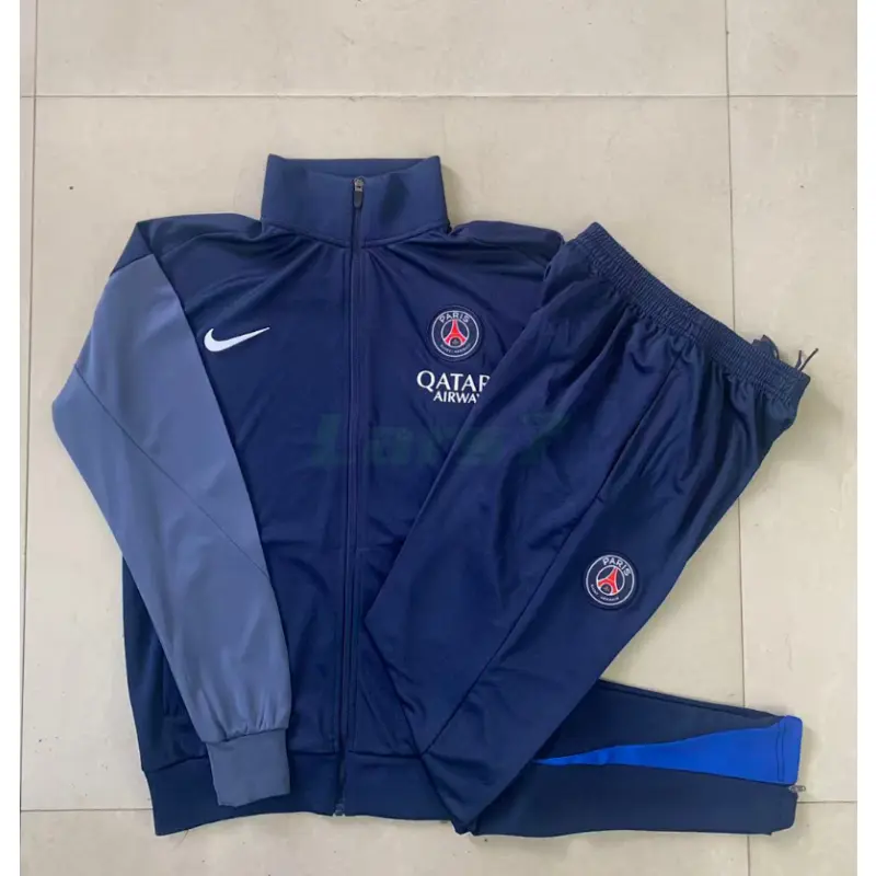 Chaqueta PSG 2025/2026 Azul Marino/Gris