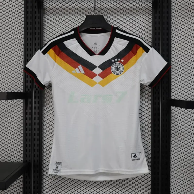 Camiseta Alemania 1ª Equipación Mundial 2026 Blanco Mujer (EDICIÓN JUGADOR)