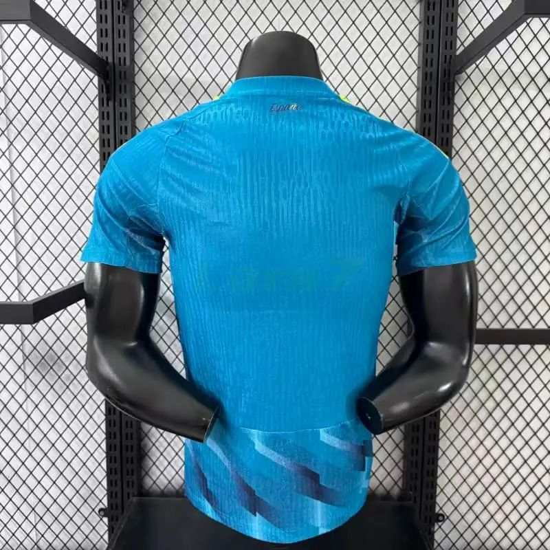 Camiseta de Portero España 1ª Equipación Mundial 2026 Azul (EDICIÓN JUGADOR)