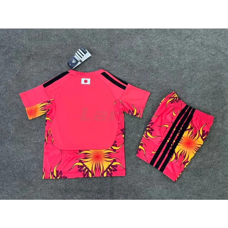 Camiseta de Portero Japón 1ª Equipación Mundial 2026 Rojo Niño Kit