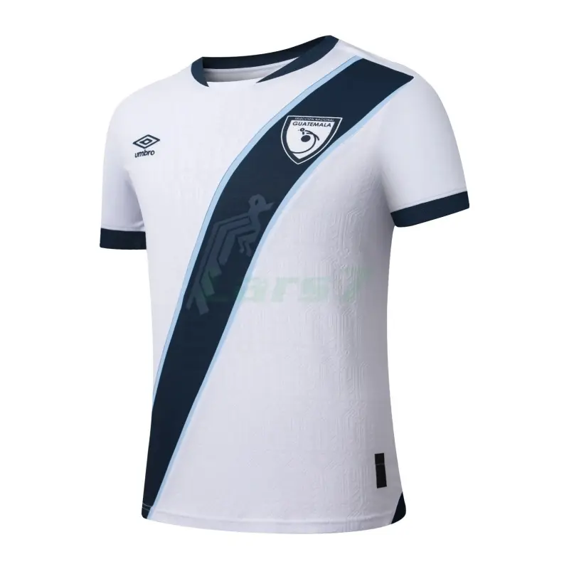 Camiseta Guatemala 1ª Equipación 2025 Blanco/Azul Marino