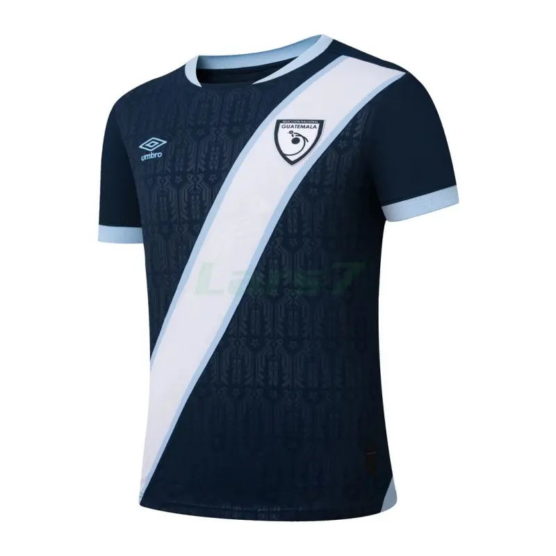 Camiseta Guatemala 2ª Equipación 2025 Azul Marino/Blanco